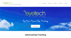 Desktop Screenshot of eyetechds.com